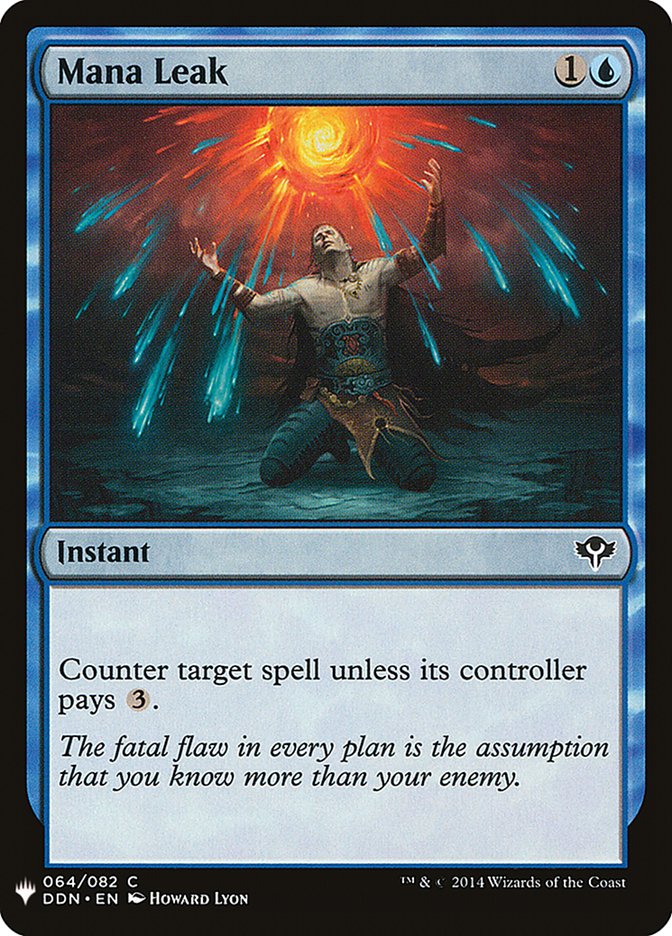 Mana Leak [Mystery Booster] | Gam3 Escape