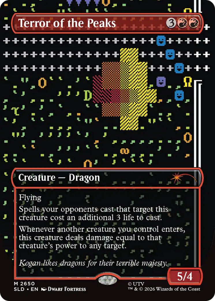Terror of the Peaks [Secret Lair Drop Series] | Gam3 Escape