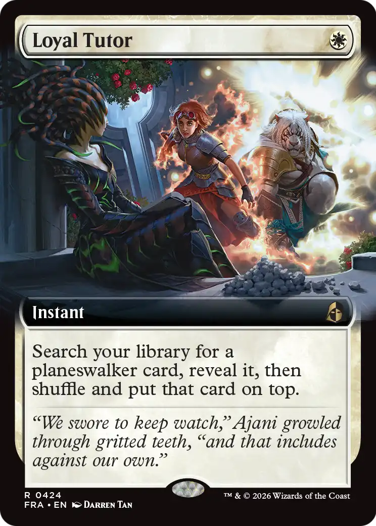 Loyal Tutor (Extended Art) [Reality Fracture] | Gam3 Escape
