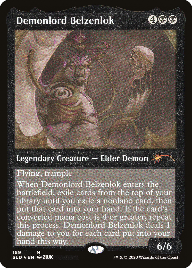 Demonlord Belzenlok (Foil Etched) [Secret Lair Drop Series] | Gam3 Escape