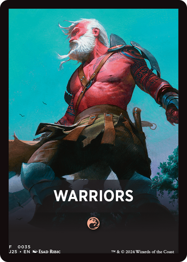 Warriors Theme Card [Foundations Jumpstart Front Cards] | Gam3 Escape