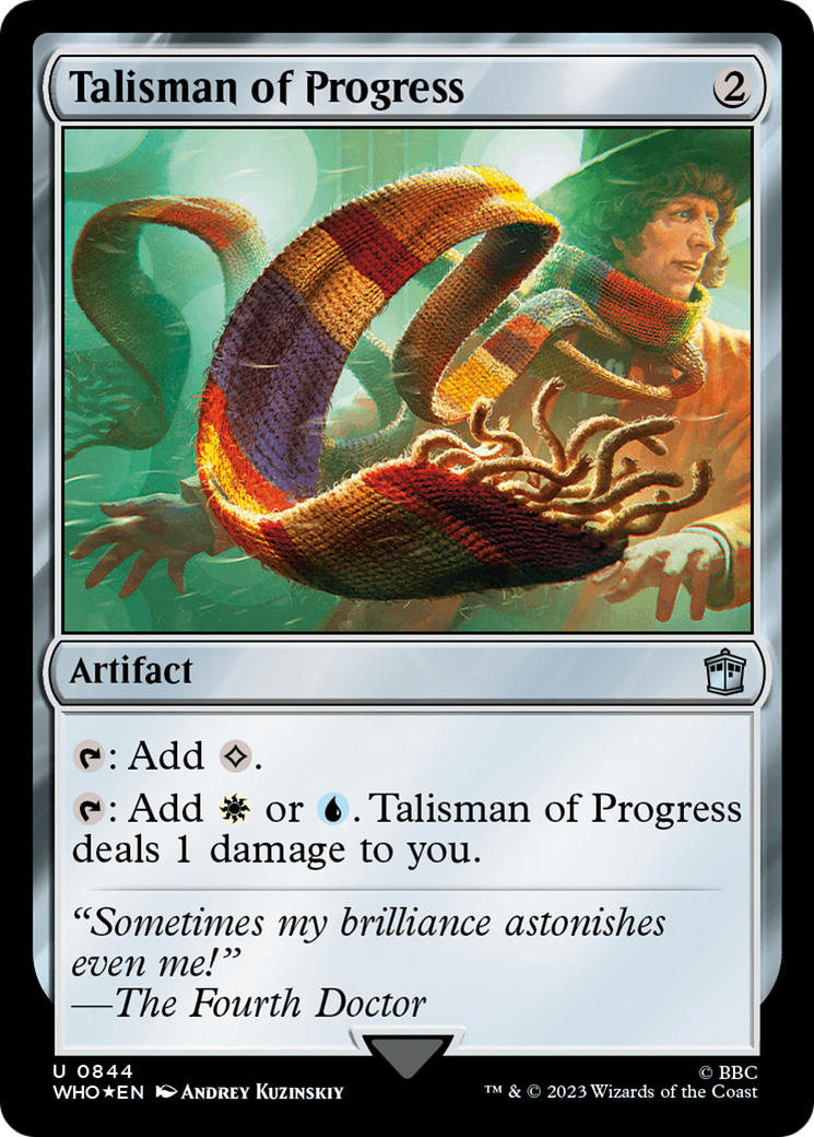 Talisman of Progress (Surge Foil) [Doctor Who] | Gam3 Escape