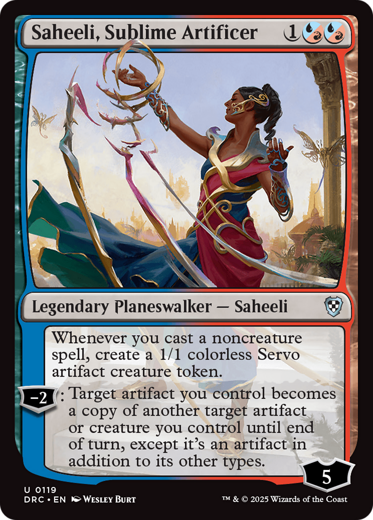 Saheeli, Sublime Artificer [Aetherdrift Commander] | Gam3 Escape