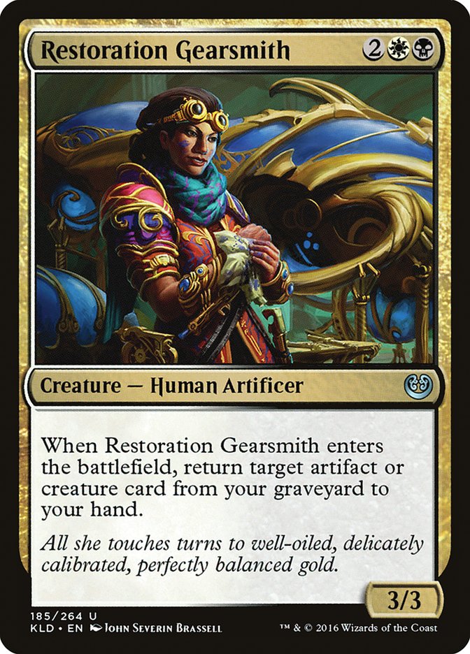 Restoration Gearsmith [Kaladesh] | Gam3 Escape