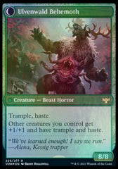 Ulvenwald Oddity // Ulvenwald Behemoth [Innistrad: Crimson Vow Prerelease Promos] | Gam3 Escape