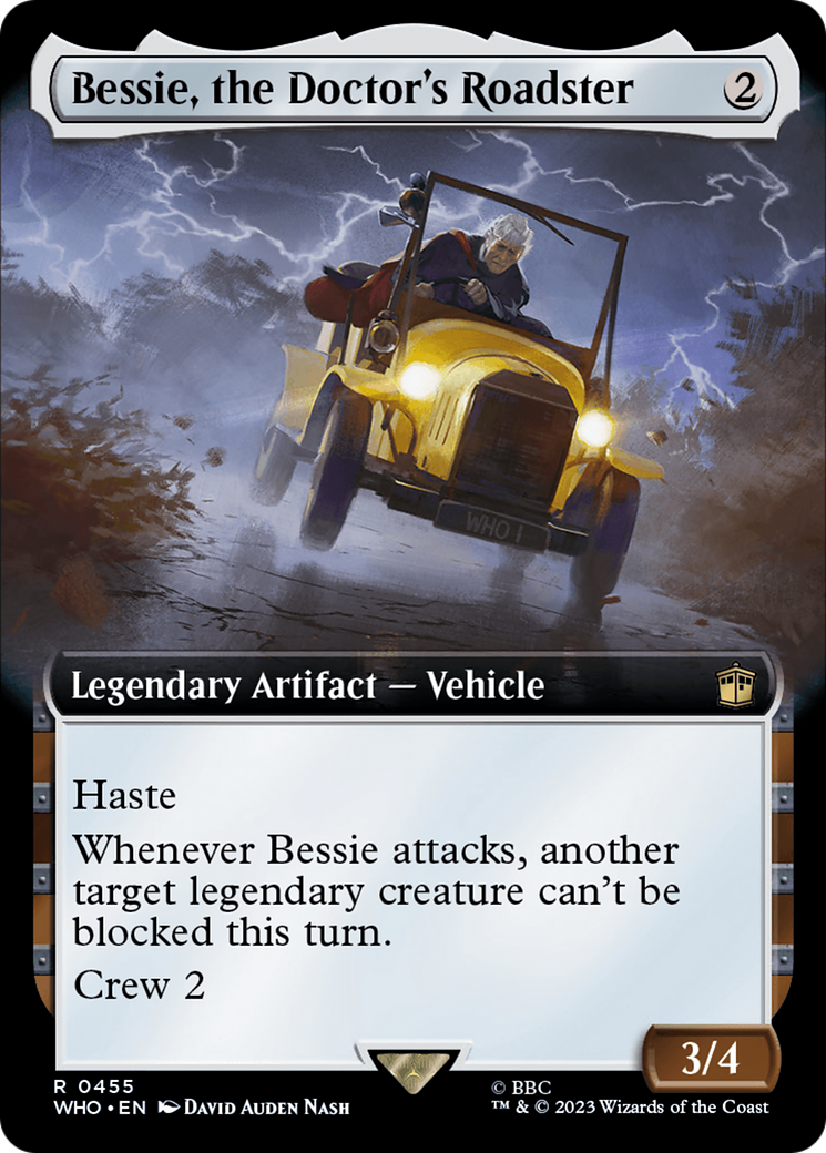 Bessie, the Doctor's Roadster (Extended Art) [Doctor Who] | Gam3 Escape