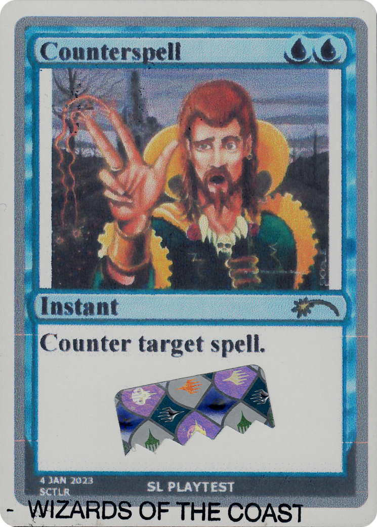 Counterspell (SL PLAYTEST) [Secret Lair Drop Series] | Gam3 Escape