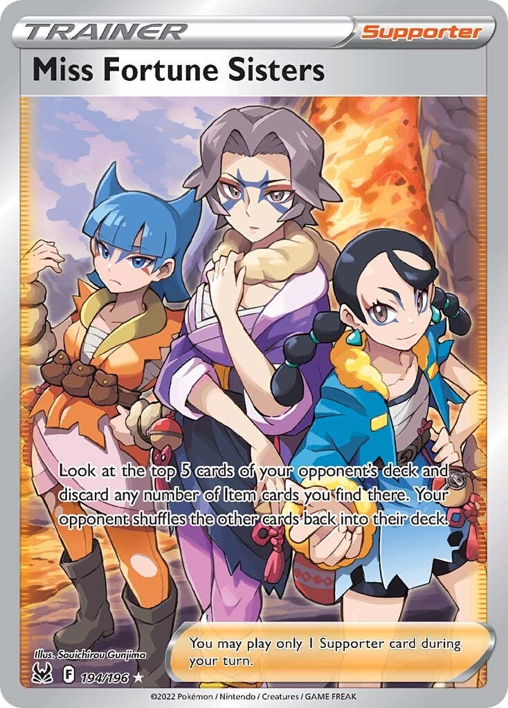 Miss Fortune Sisters (194/196) [Sword & Shield: Lost Origin] | Gam3 Escape