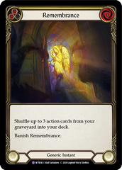 Remembrance [U-WTR163] (Welcome to Rathe Unlimited)  Unlimited Rainbow Foil | Gam3 Escape