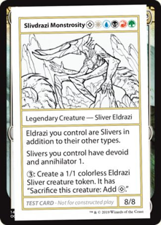 Slivdrazi Monstrosity (2021 Edition) [Mystery Booster Playtest Cards] | Gam3 Escape