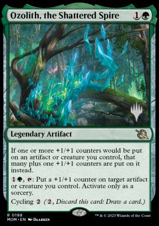 Ozolith, the Shattered Spire (Promo Pack) [March of the Machine Promos] | Gam3 Escape