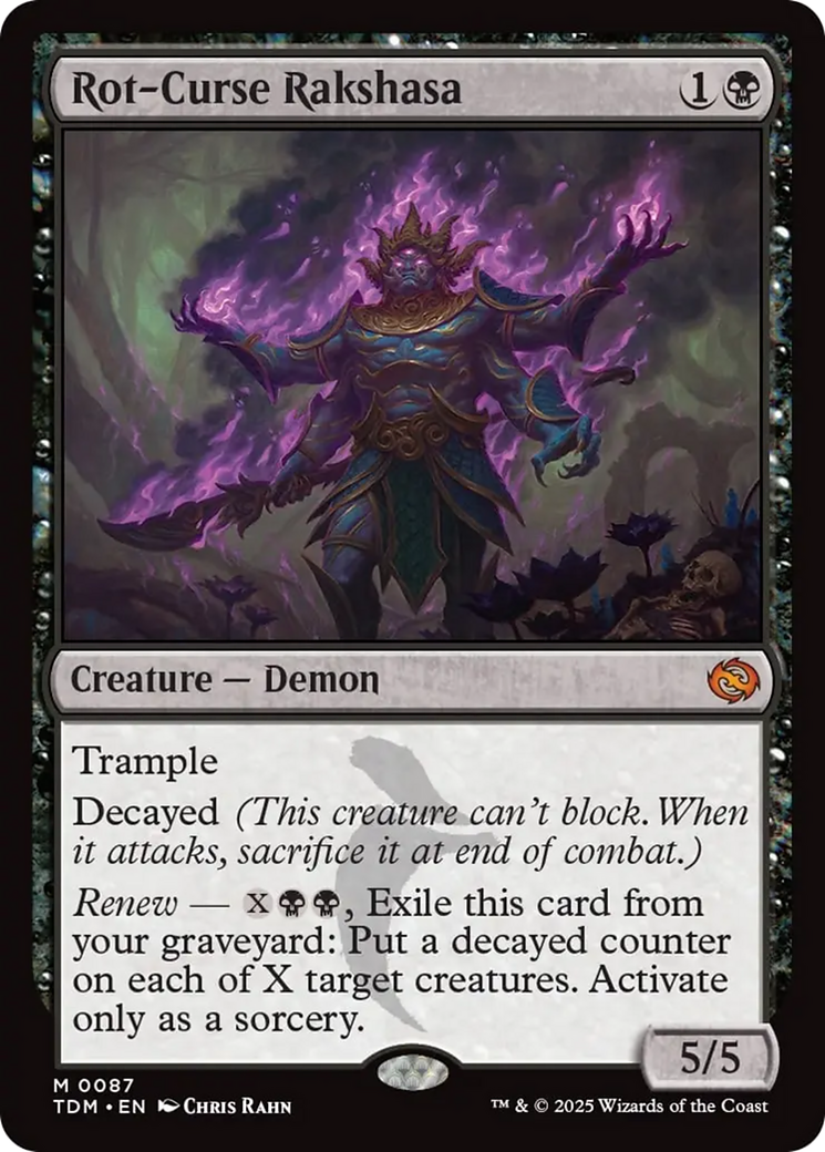 Rot-Curse Rakshasa [Tarkir: Dragonstorm] | Gam3 Escape