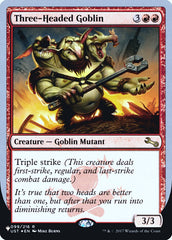 Three-Headed Goblin (Unfinity Foil Edition) [The List] | Gam3 Escape