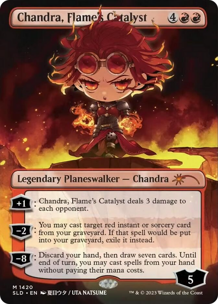 Chandra, Flame's Catalyst (Rainbow Foil) [Secret Lair Drop Series] | Gam3 Escape