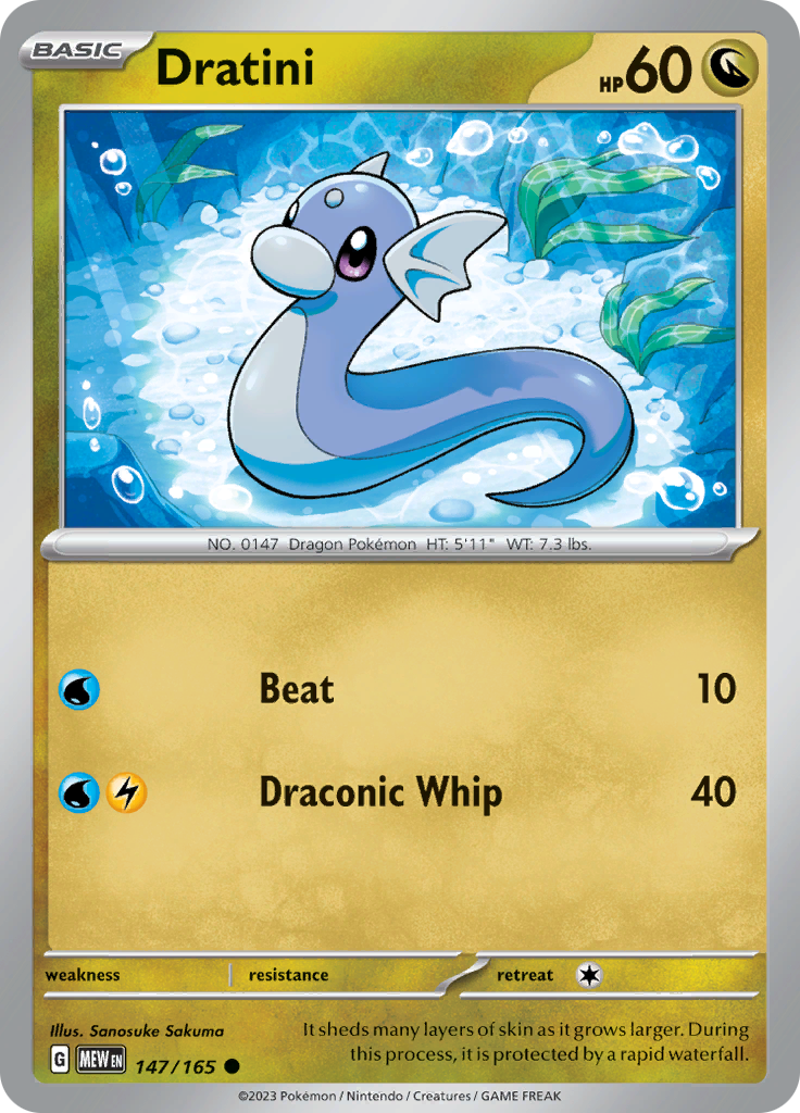 Dratini (147/165) [Scarlet & Violet 151] | Gam3 Escape