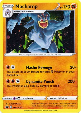 Machamp (SWSH053) [Sword & Shield: Black Star Promos] | Gam3 Escape