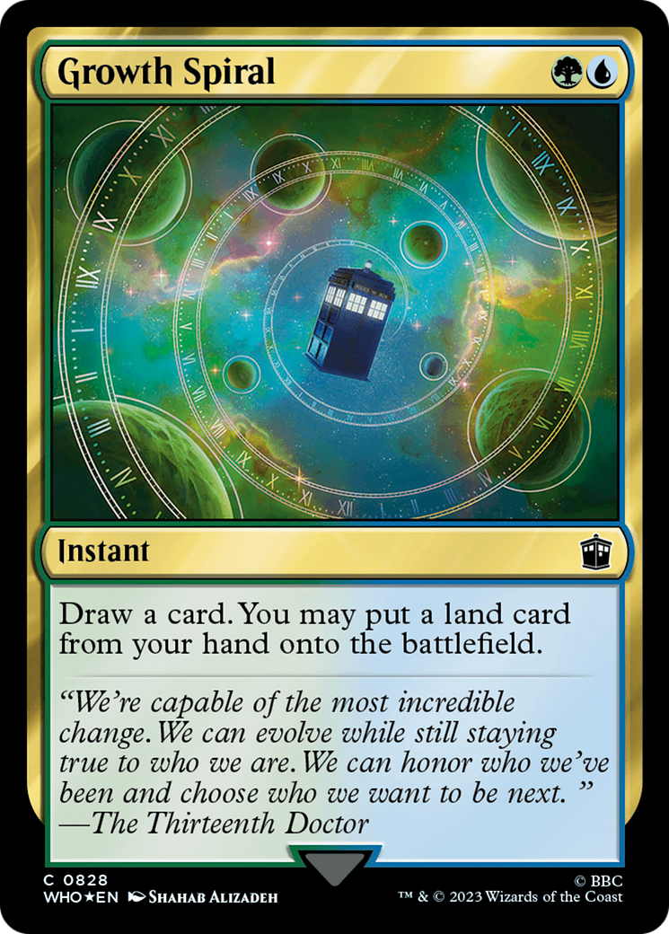 Growth Spiral (Surge Foil) [Doctor Who] | Gam3 Escape