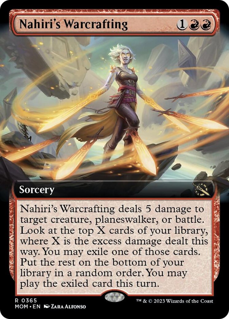 Nahiri's Warcrafting (Extended Art) [March of the Machine] | Gam3 Escape