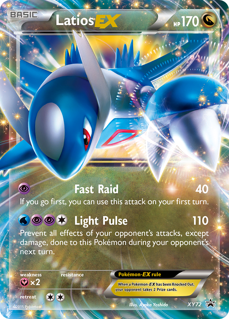 Latios EX (XY72) [XY: Black Star Promos] | Gam3 Escape