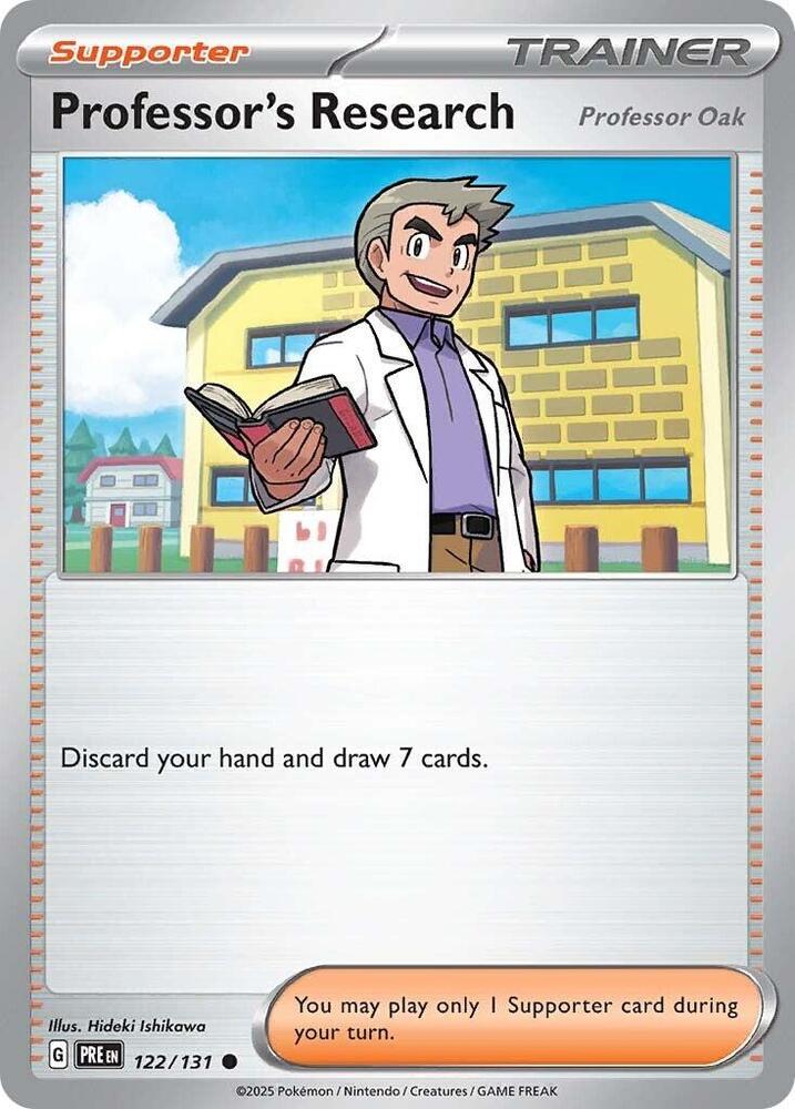 Professor's Research (122/131) [Professor Oak] [Scarlet & Violet: Prismatic Evolutions] | Gam3 Escape