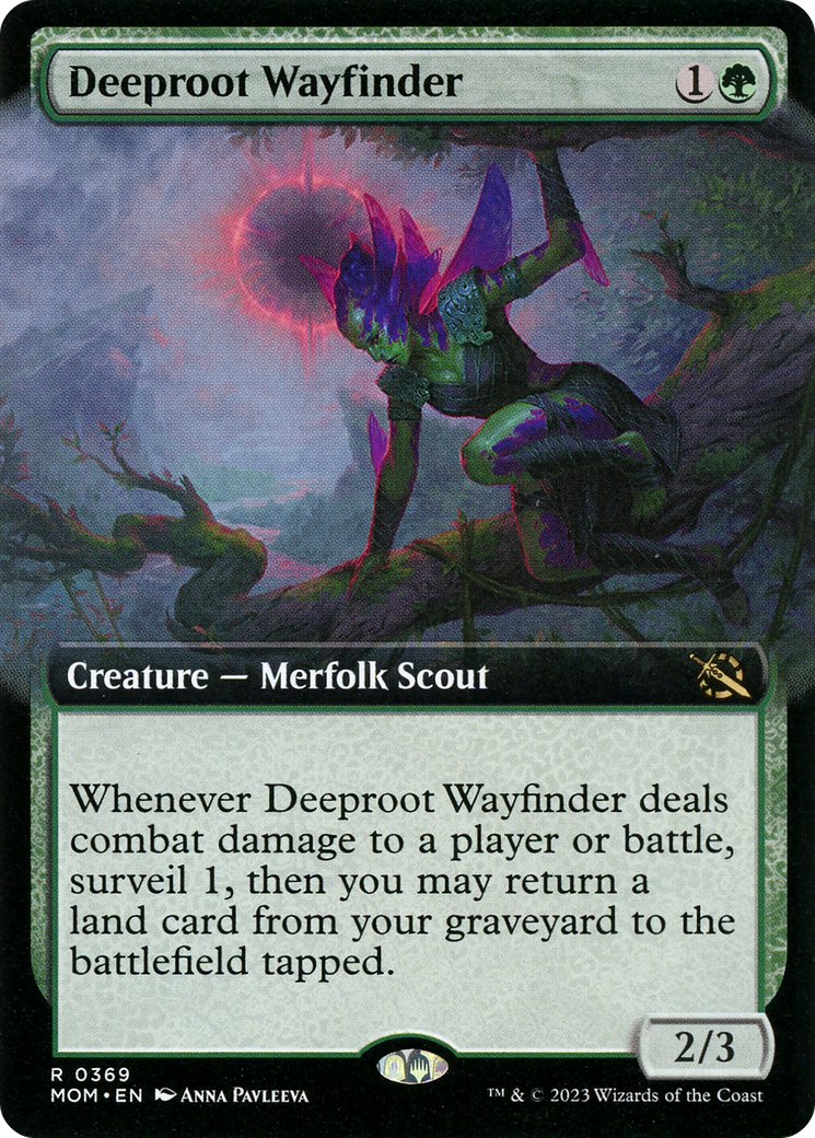 Deeproot Wayfinder (Extended Art) [March of the Machine] | Gam3 Escape