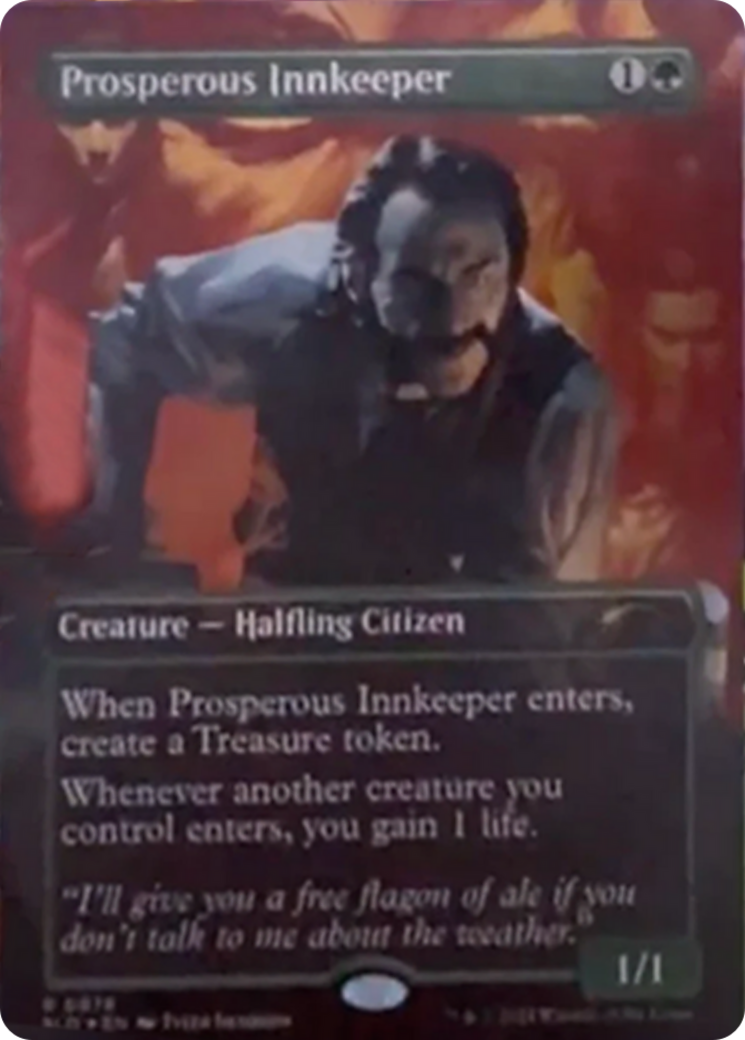 Prosperous Innkeeper (Rainbow Foil) [Secret Lair Drop Series] | Gam3 Escape