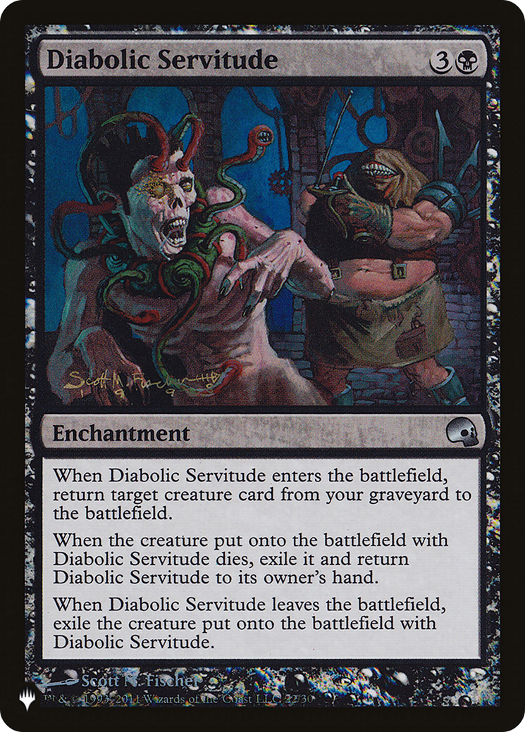 Diabolic Servitude [The List Reprints] | Gam3 Escape