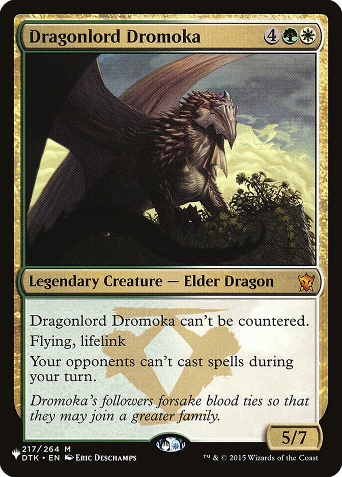 Dragonlord Dromoka [The List] | Gam3 Escape