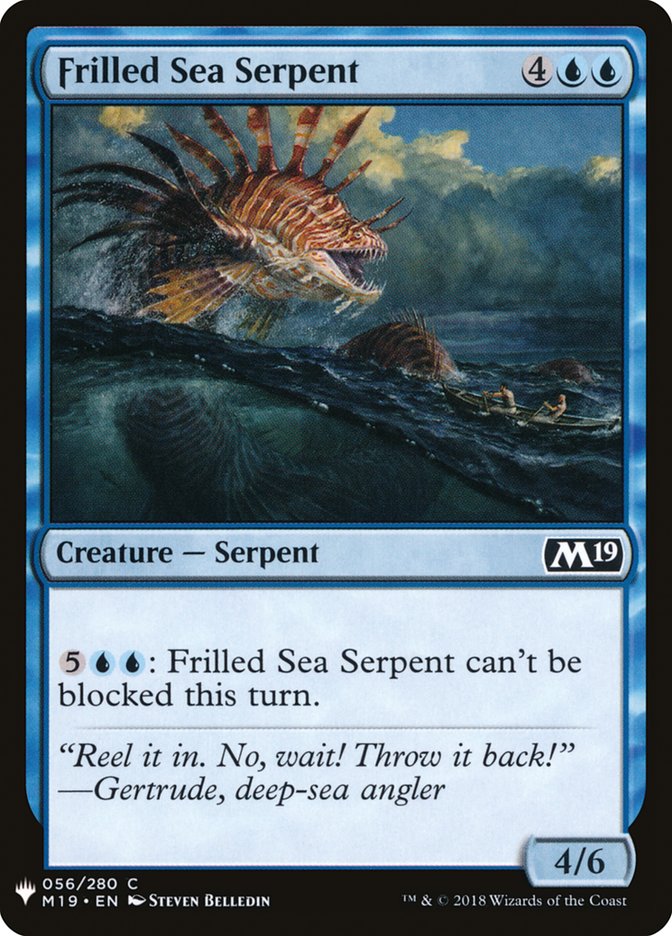 Frilled Sea Serpent [Mystery Booster] | Gam3 Escape