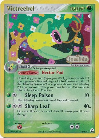 Victreebel (13/92) (Stamped) [EX: Legend Maker] | Gam3 Escape