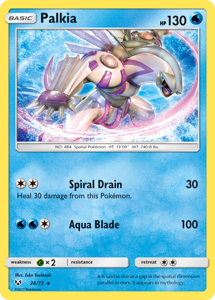 Palkia (24/73) [Sun & Moon: Shining Legends] | Gam3 Escape