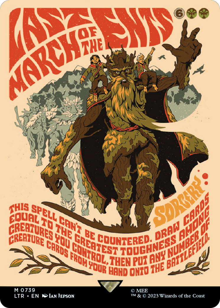Last March of the Ents (Borderless Poster) [The Lord of the Rings: Tales of Middle-Earth] | Gam3 Escape