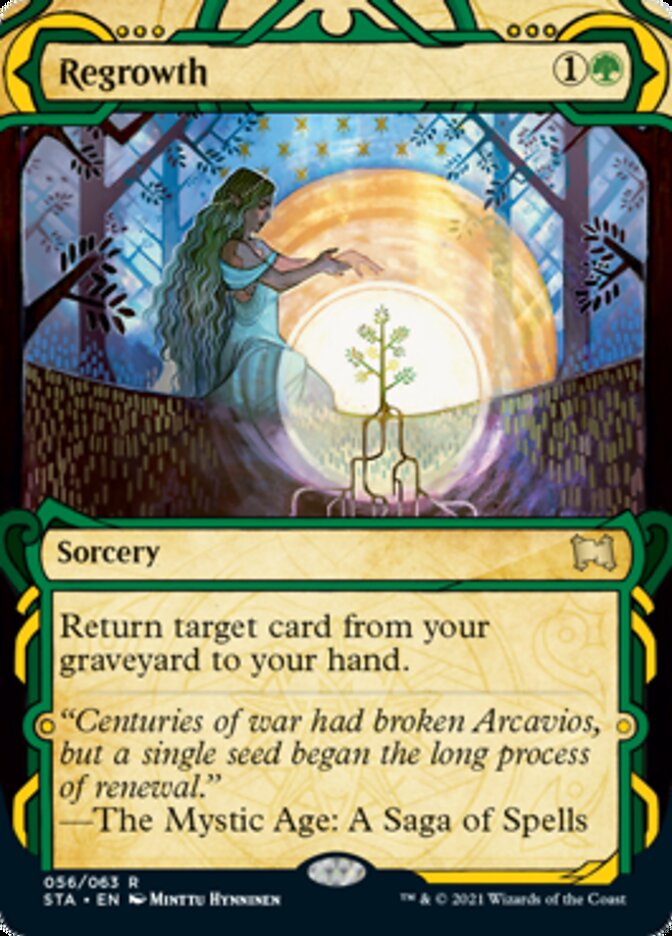 Regrowth (Foil Etched) [Strixhaven: Mystical Archive] | Gam3 Escape