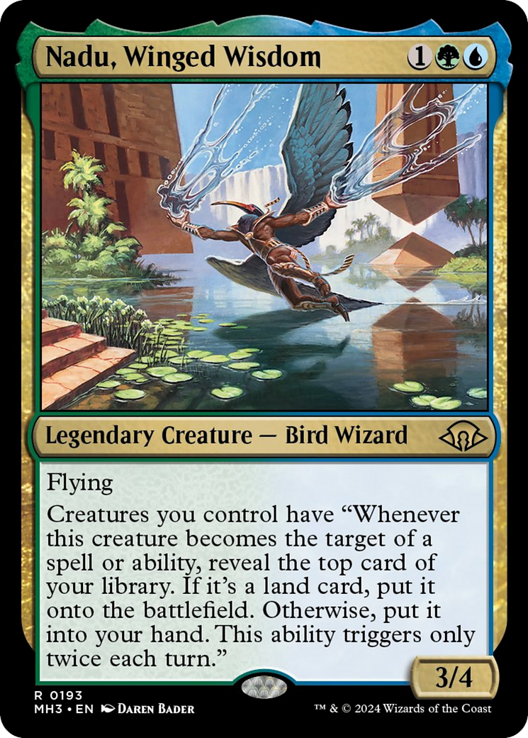 Nadu, Winged Wisdom [Modern Horizons 3] | Gam3 Escape