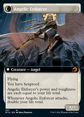 Enduring Angel // Angelic Enforcer (Extended Art) [Innistrad: Midnight Hunt] | Gam3 Escape