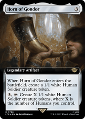 Horn of Gondor (Extended Art) (Surge Foil) [The Lord of the Rings: Tales of Middle-Earth] | Gam3 Escape