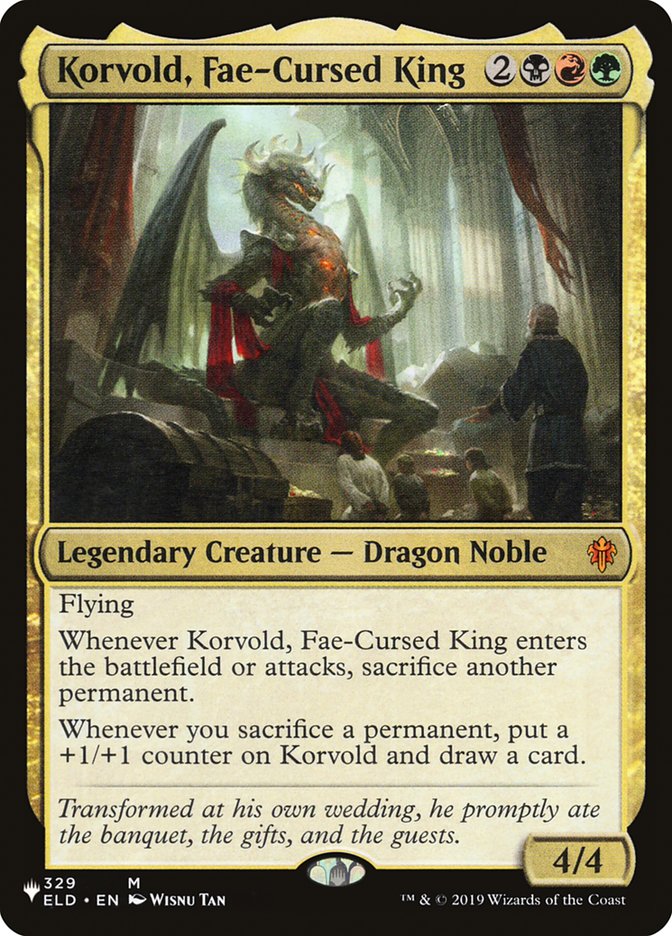 Korvold, Fae-Cursed King [The List] | Gam3 Escape