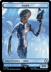 Alien // Clue Double-Sided Token [Fallout Tokens] | Gam3 Escape