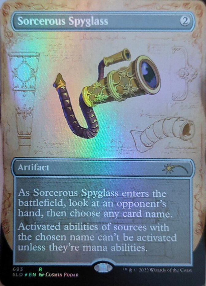 Sorcerous Spyglass (Blueprint) [Secret Lair Drop Promos] | Gam3 Escape