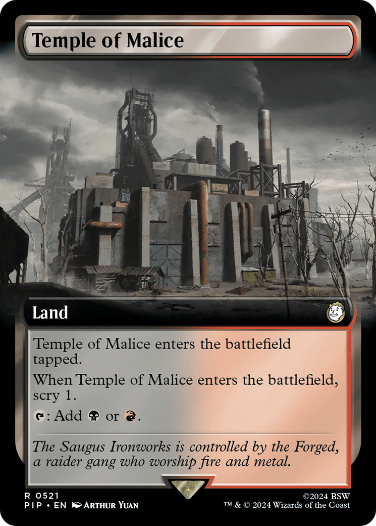 Temple of Malice (Extended Art) [Fallout] | Gam3 Escape