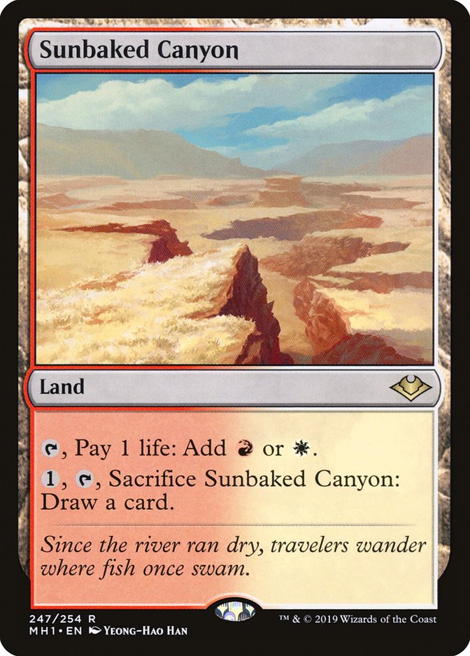 Sunbaked Canyon [Modern Horizons] | Gam3 Escape