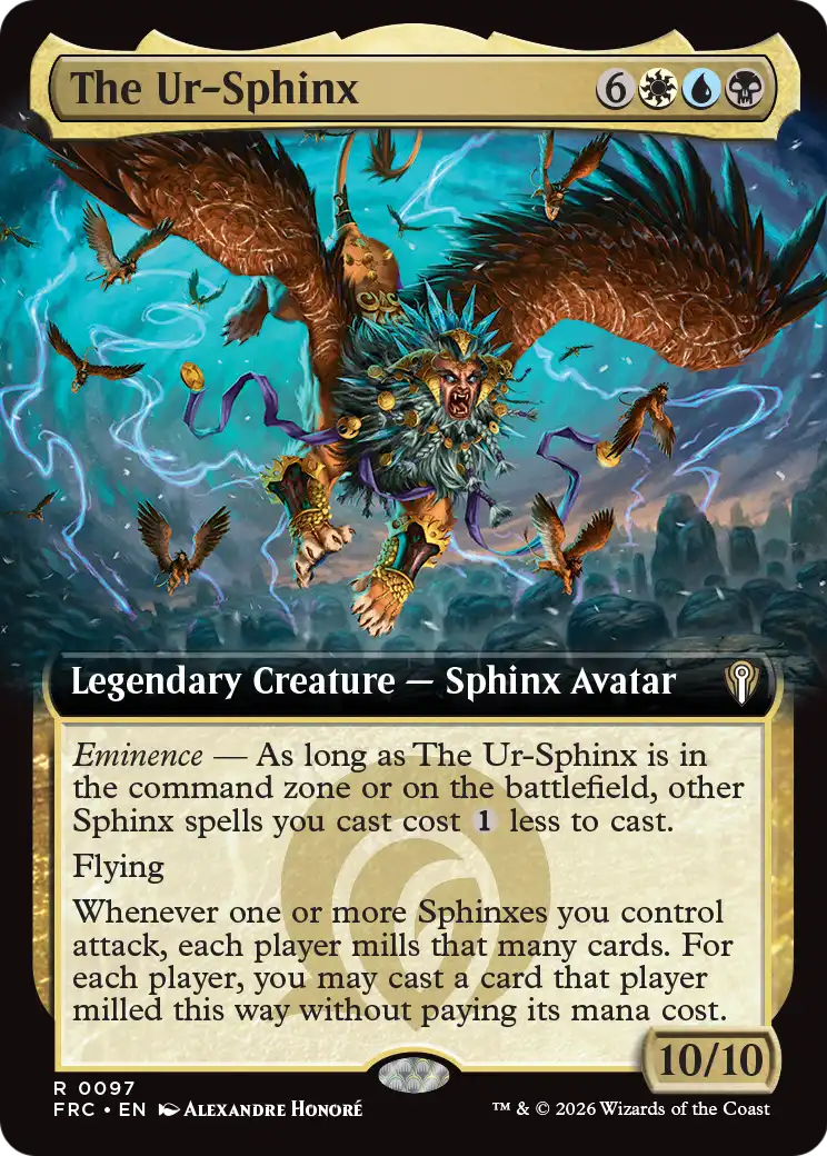 The Ur-Sphinx (Extended Art) [Reality Fracture Commander] | Gam3 Escape