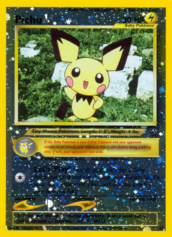 Pichu (35) [Wizards of the Coast: Black Star Promos] | Gam3 Escape