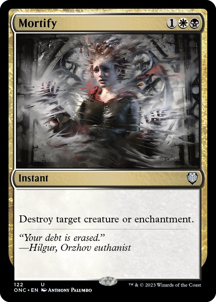 Mortify [Phyrexia: All Will Be One Commander] | Gam3 Escape