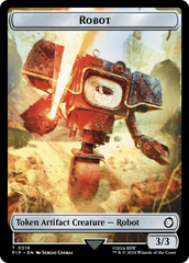 Junk // Robot Double-Sided Token [Fallout Tokens] | Gam3 Escape