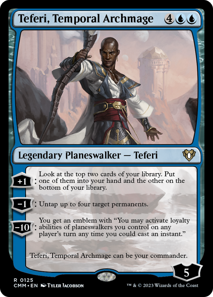 Teferi, Temporal Archmage [Commander Masters] | Gam3 Escape