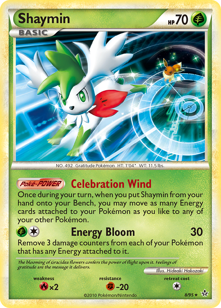 Shaymin (8/95) [HeartGold & SoulSilver: Unleashed] | Gam3 Escape