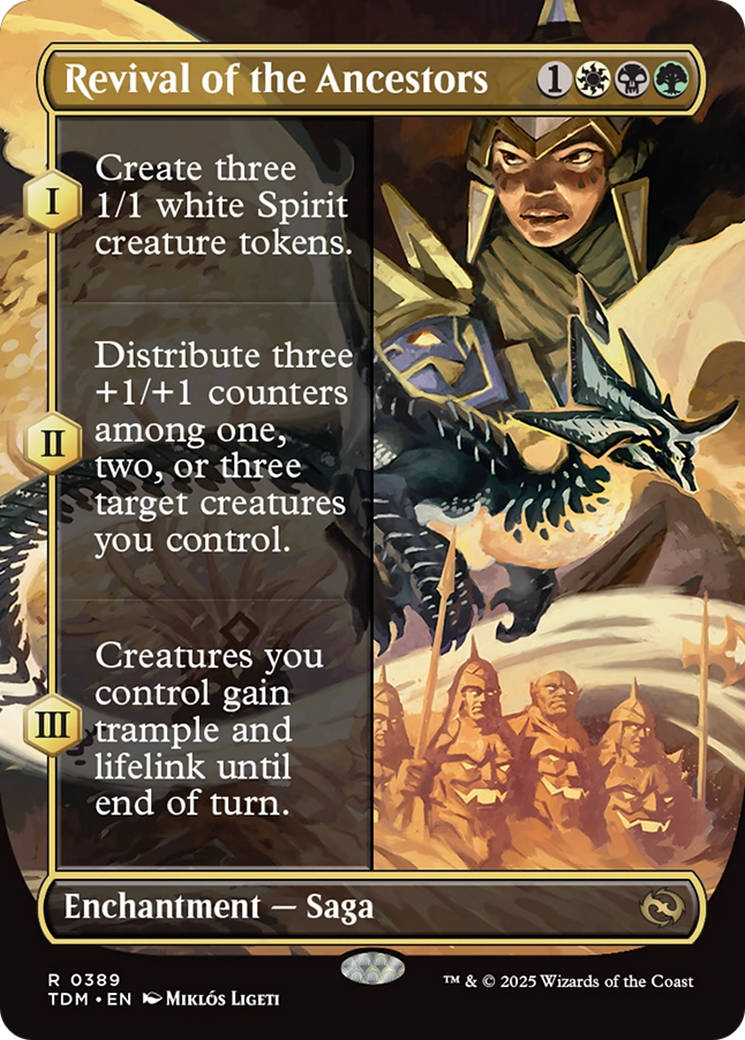 Revival of the Ancestors (Borderless) [Tarkir: Dragonstorm] | Gam3 Escape