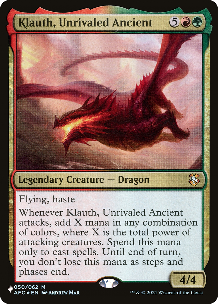 Klauth, Unrivaled Ancient [The List] | Gam3 Escape