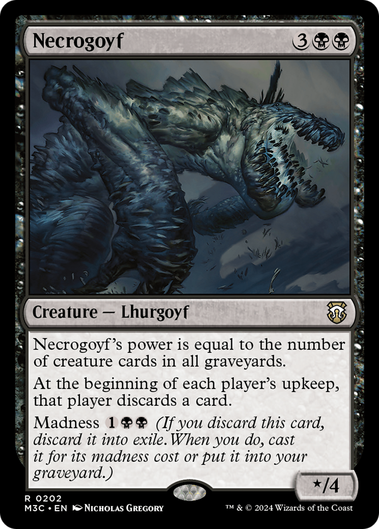 Necrogoyf [Modern Horizons 3 Commander] | Gam3 Escape